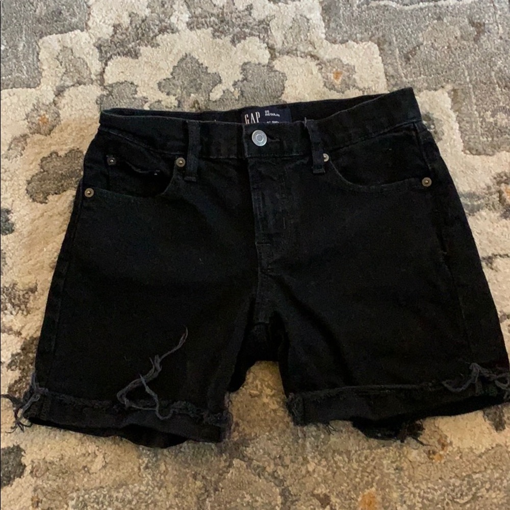 ✨Gap Black Jean Shorts